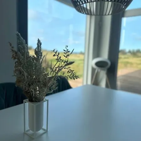 Fantastisk Store Terrasser Med Havudsigt Og Udespa Holiday home Hjorring